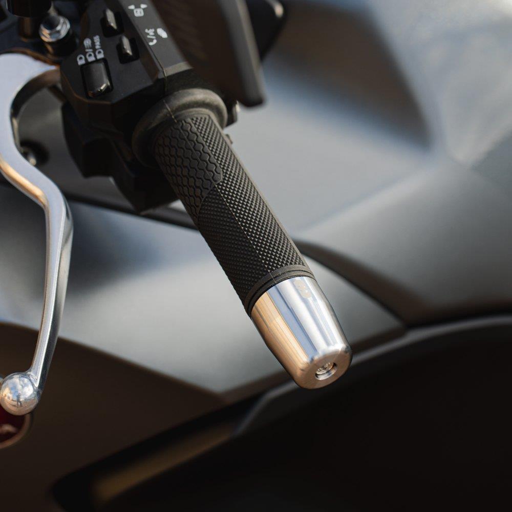 Oxford Motorcycle Bar Weights SS260 Stainless Steel 260g Bike Bar Ends