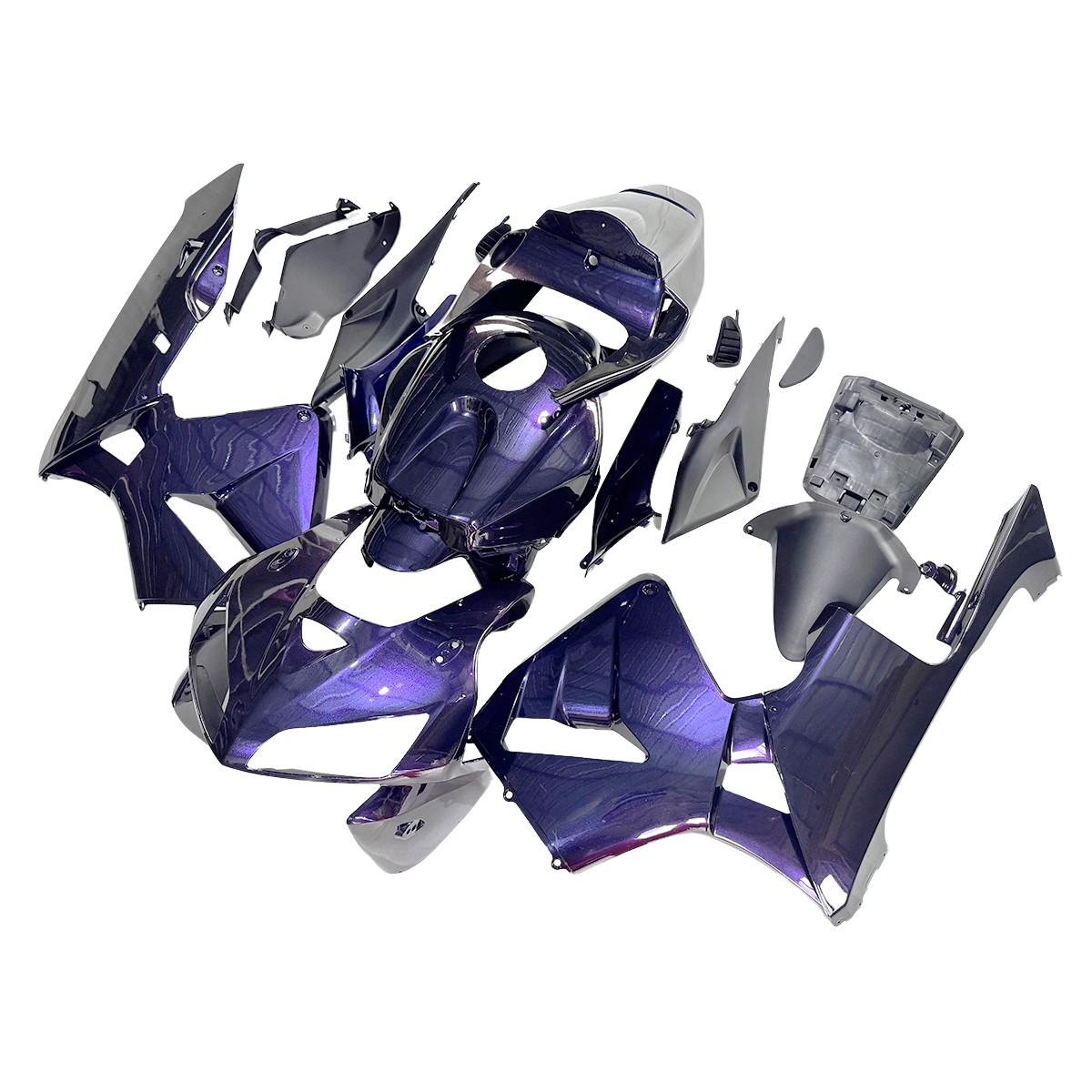 ABS Plastic Chameleon Purple Fairings for Honda CBR600RR 2005 2006 F5 Bodywork