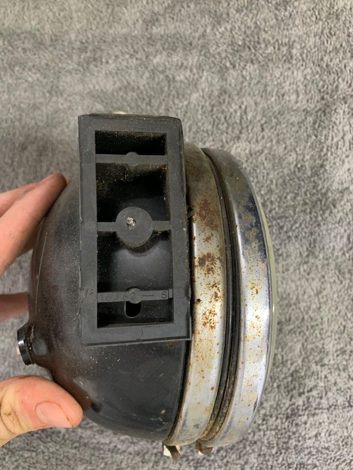 Vintage Aermacchi 1973-1975 AMF Harley Z90 90cc OEM Head Light C.E.V. 158 SAE M