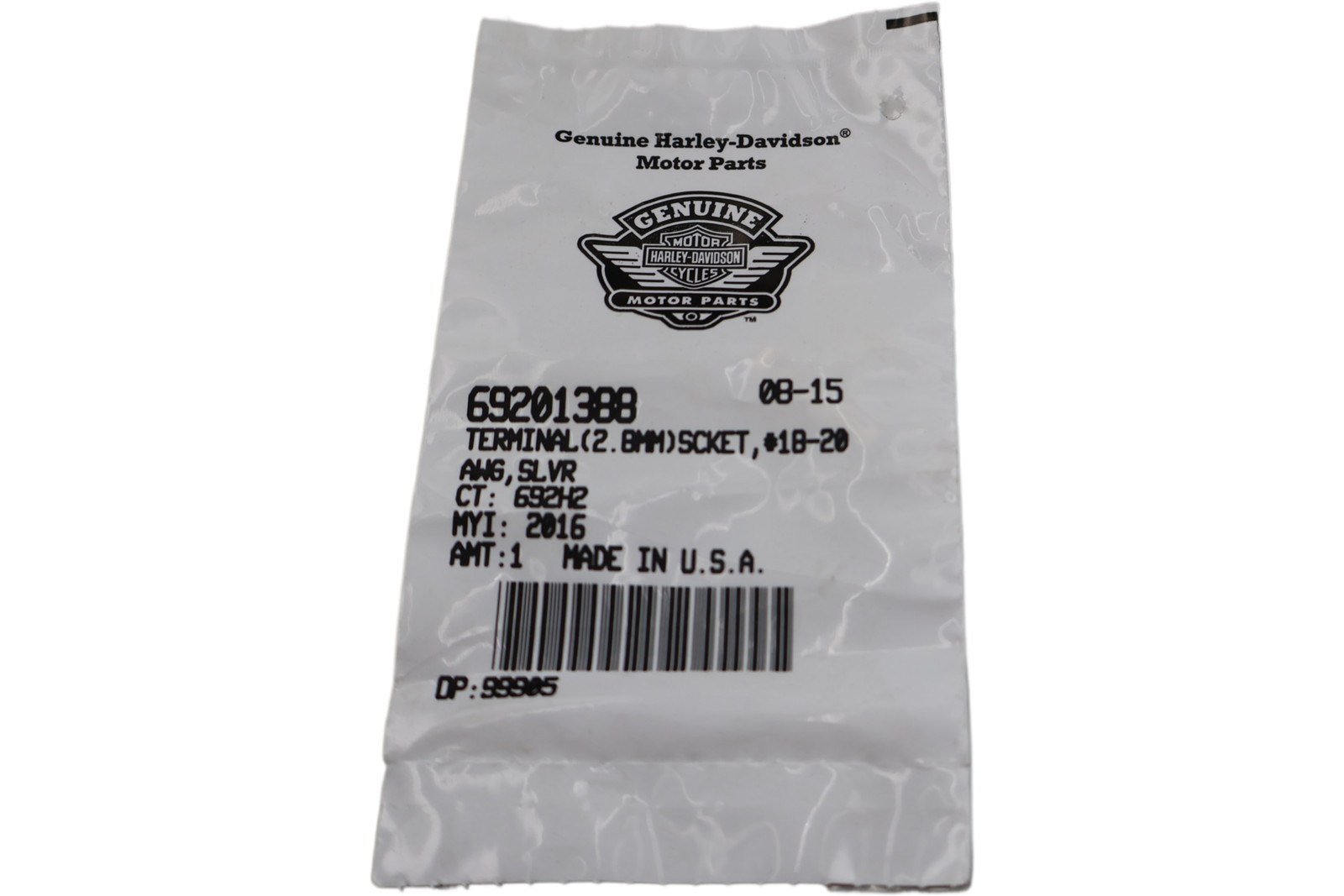 69201388 NEW OEM HARLEY-DAVIDSON TERMINAL (2.8MM) SOCKET #18-20 AWG 69201388