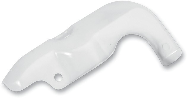 UFO Brake Line Cover Lower White KA03727280 for Kawasaki KX250 2-Stroke/KX125