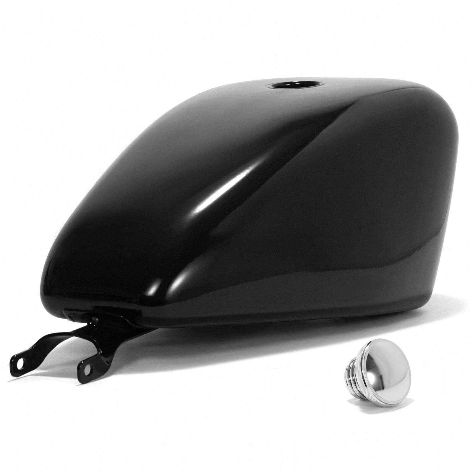 4.2Gal Fuel Tank & Cap For Harley Sportster XL 883 XLH 1200 17-23 Large capacity