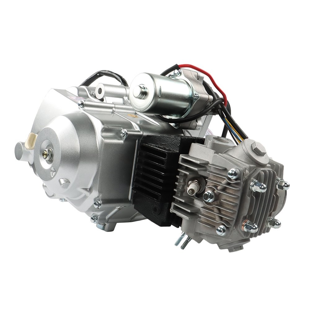125cc 4 stroke ATV Engine Motor 3-Speed Semi Auto w/Reverse Electric Start