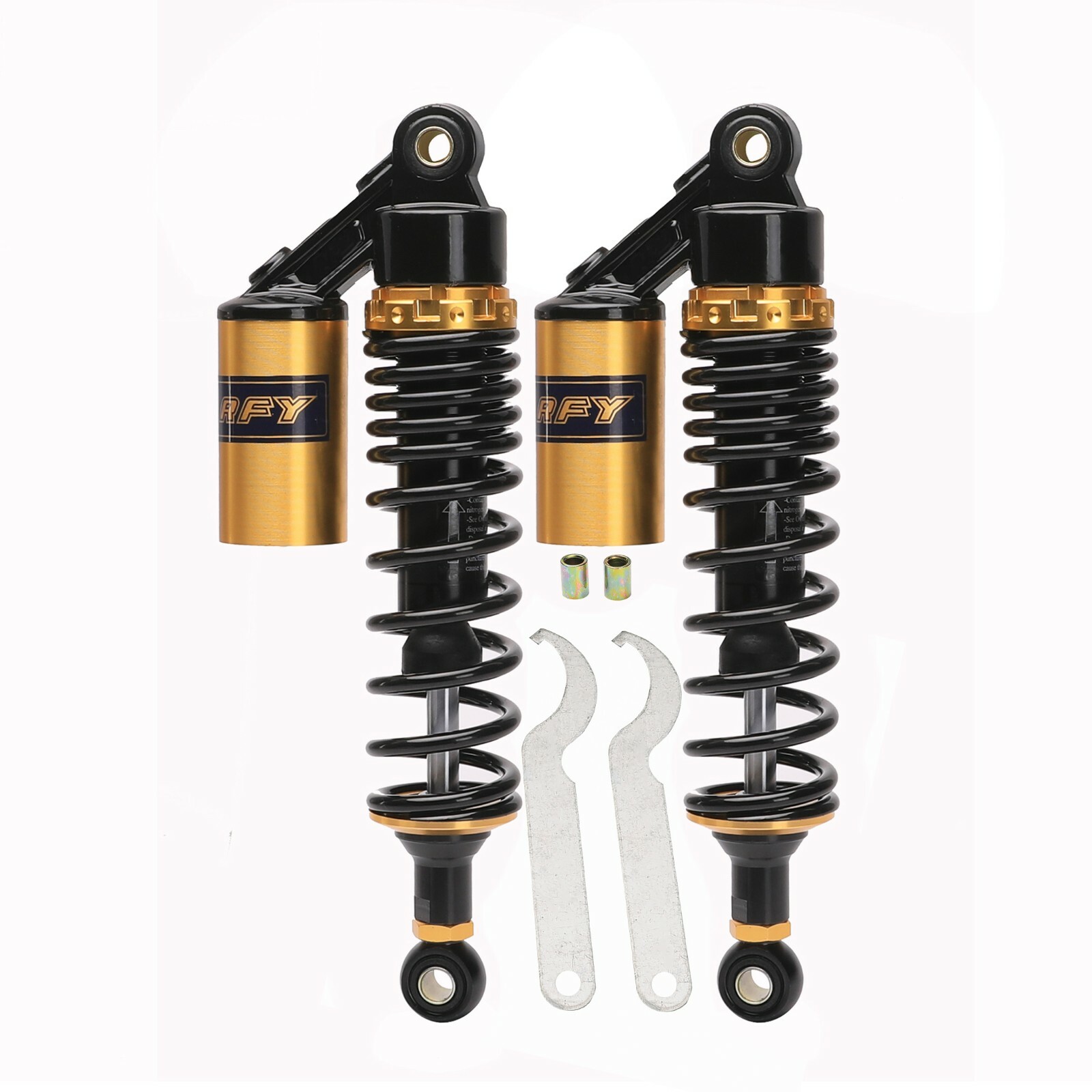 RFY 320mm 12.5″ Rear Air Shock Absorbers For Honda TRX250R 400ER 450R Quad ATV