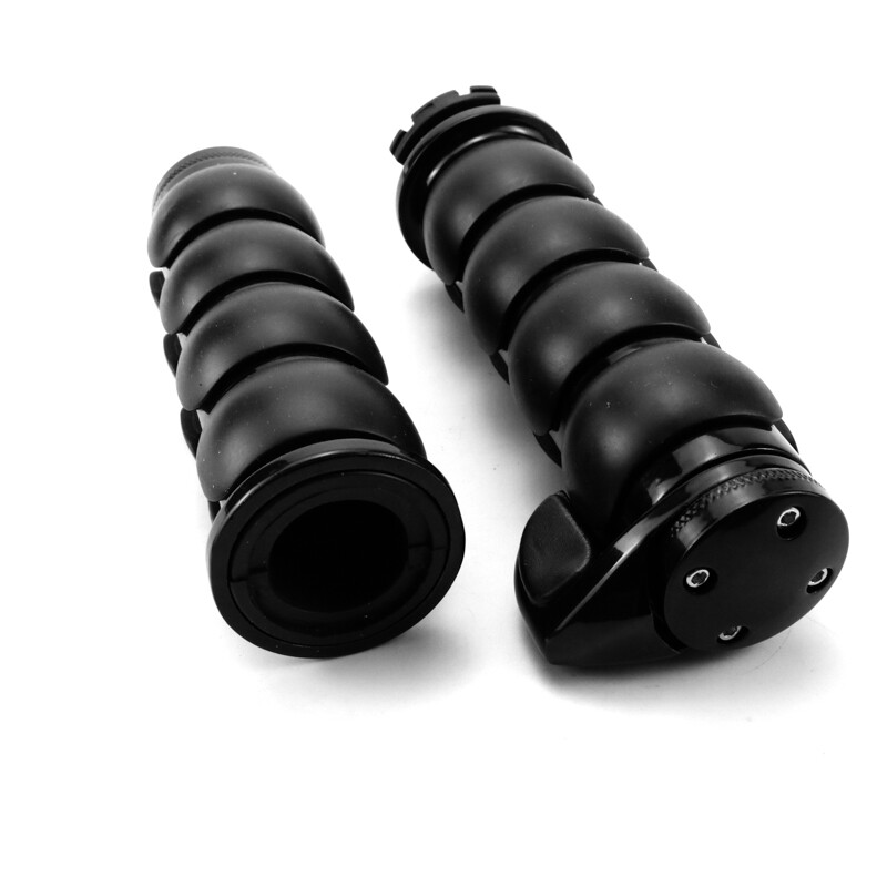 1″ In 25mm Motorcycle Handlebar Hand Grips For Harley Road King Softail Custom