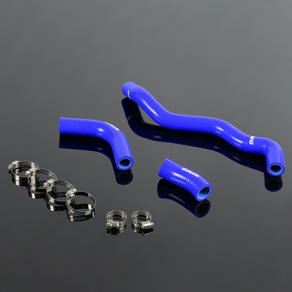 Blue Silicone Radiator Hose Kit Fit For Suzuki DRZ400S DRZ400?SM 2002-2015