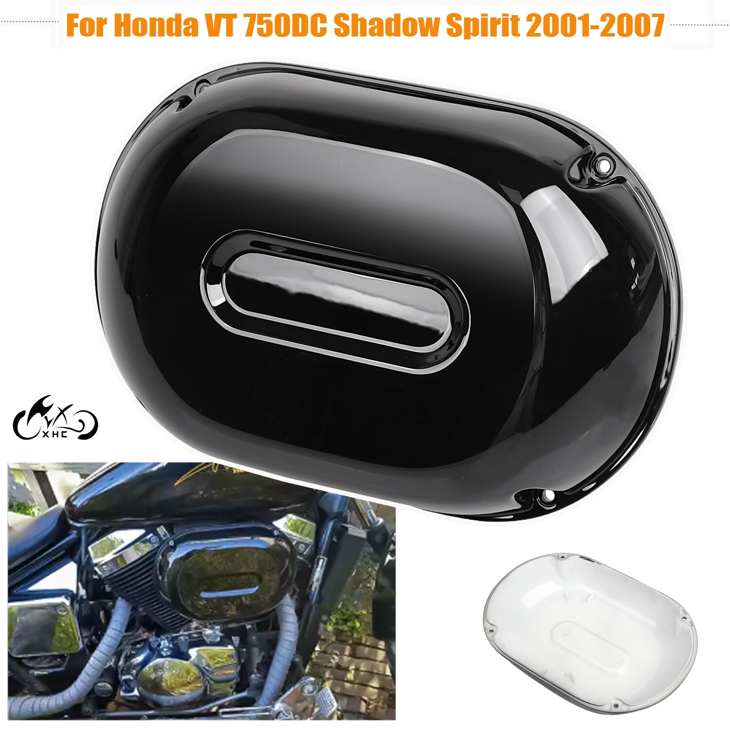 Air Filter Cleaner Cover Protector For Honda Shadow Spirit 750 VT750DC 2001-2007