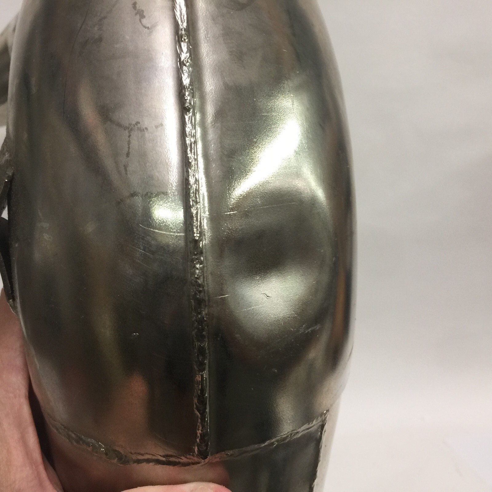 KTM 250 SX EXC 1995 Stock OEM Pipe Nickel Finish Motocross