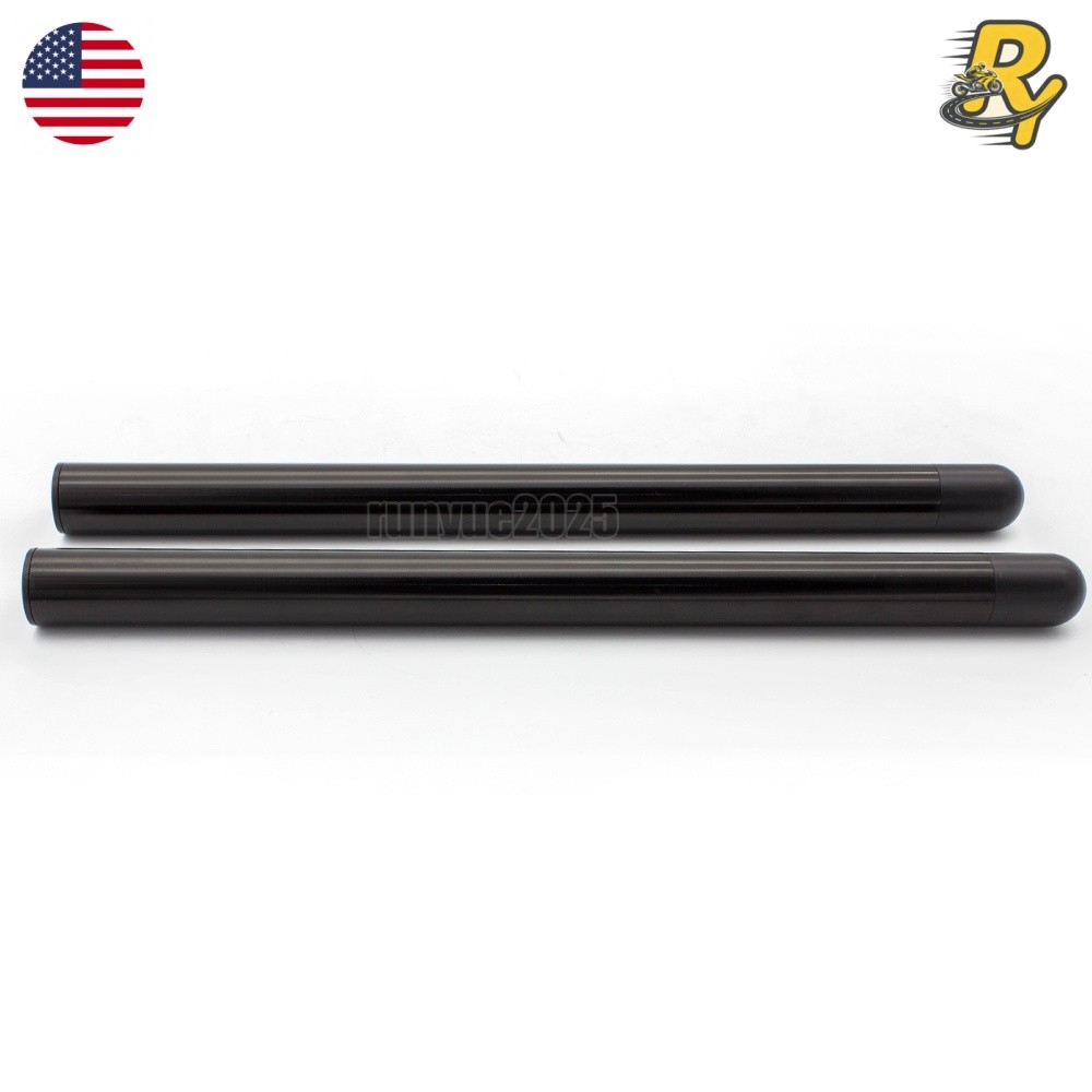 2 PCS 7/8″ Clip On Ons Replacement Handle Bar Handlebar Tube Aluminium Black US