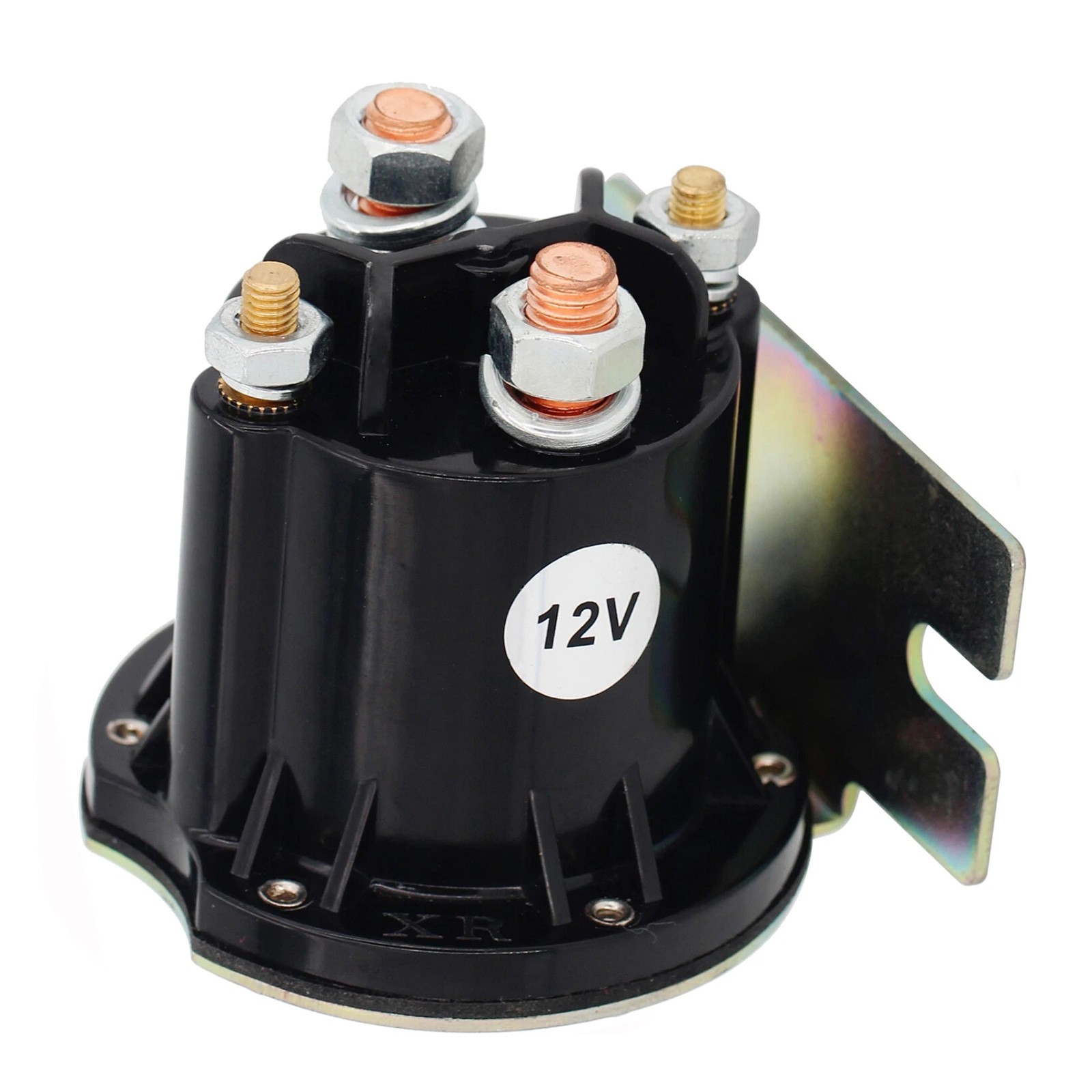 12V Continuous Duty Solenoid 684-1261-212 with 5/16 & 10-32 Stud Terminals