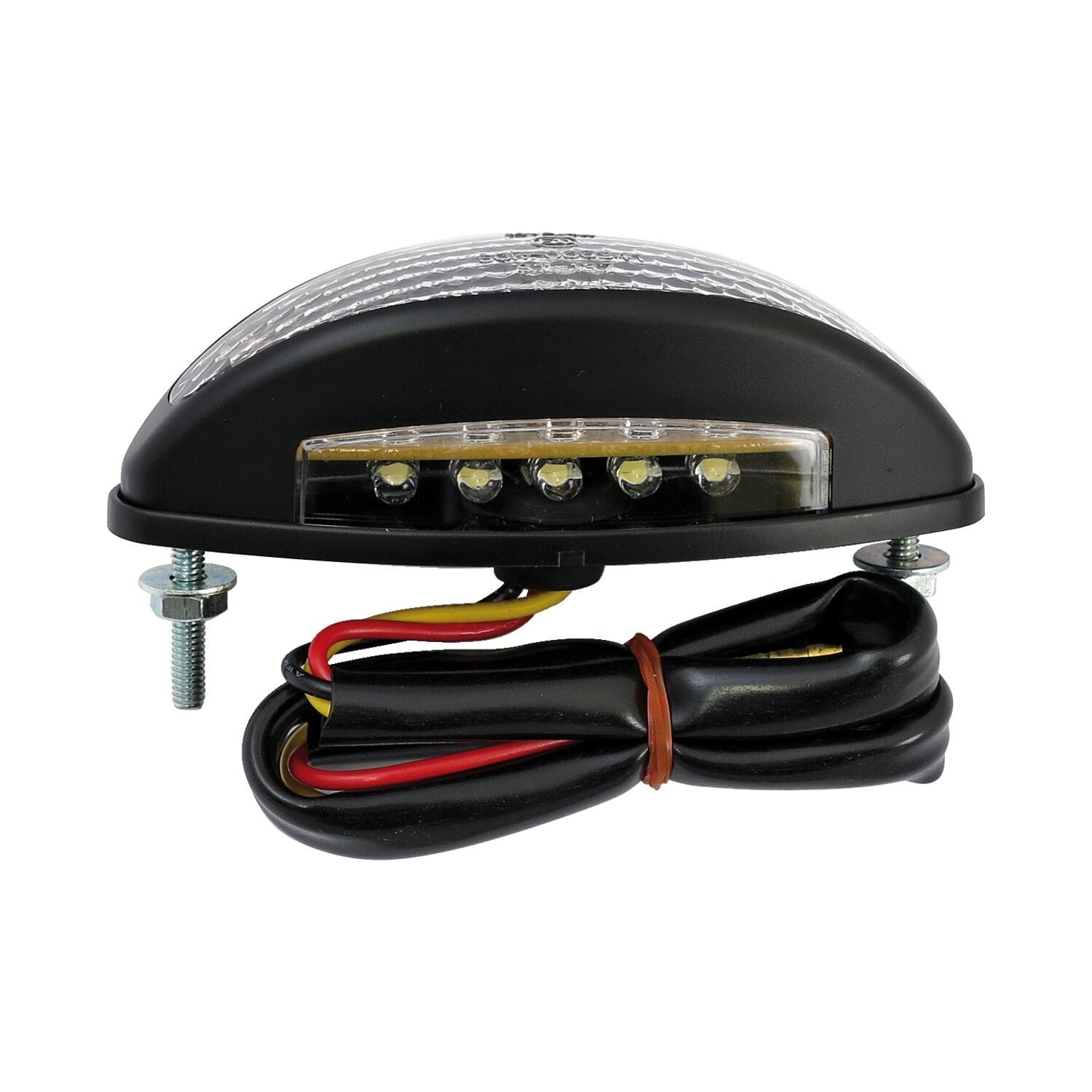 NoBrand Rear Light Black LED for License Plate Light, Homologated, 100mm x 35m