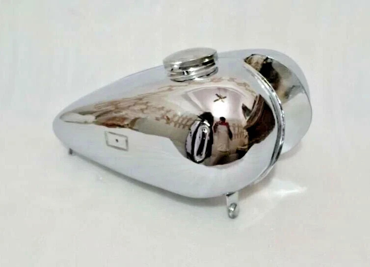 NSU Max Lux OSB 250 251 Standard year of manufacture 1953 Steel Chrome Fuel Tank Petrol