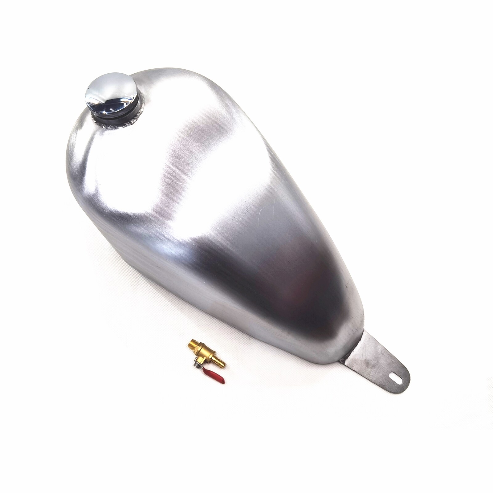 Unpainted Silver Petrol Gas Fuel Tank For Yamaha Virago XV250 6L