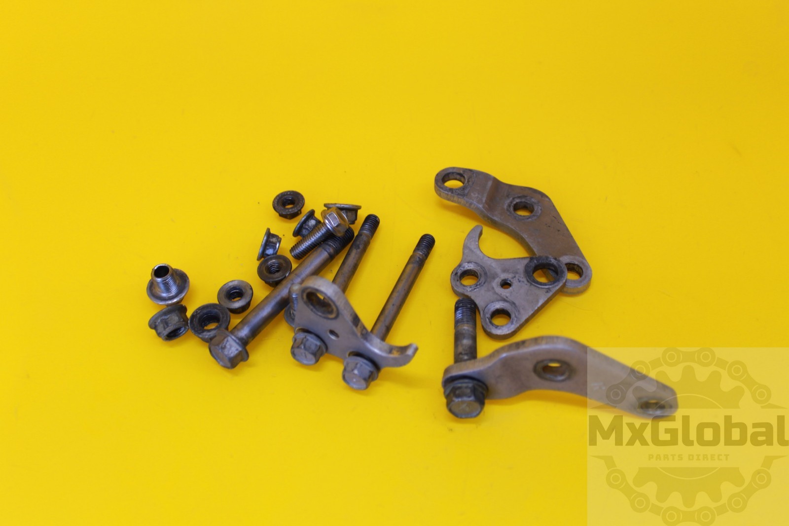 2006 KAWASAKI KX250F ENGINE MOTOR MOUNT STAY BRACKETS UPPER AND LOWER