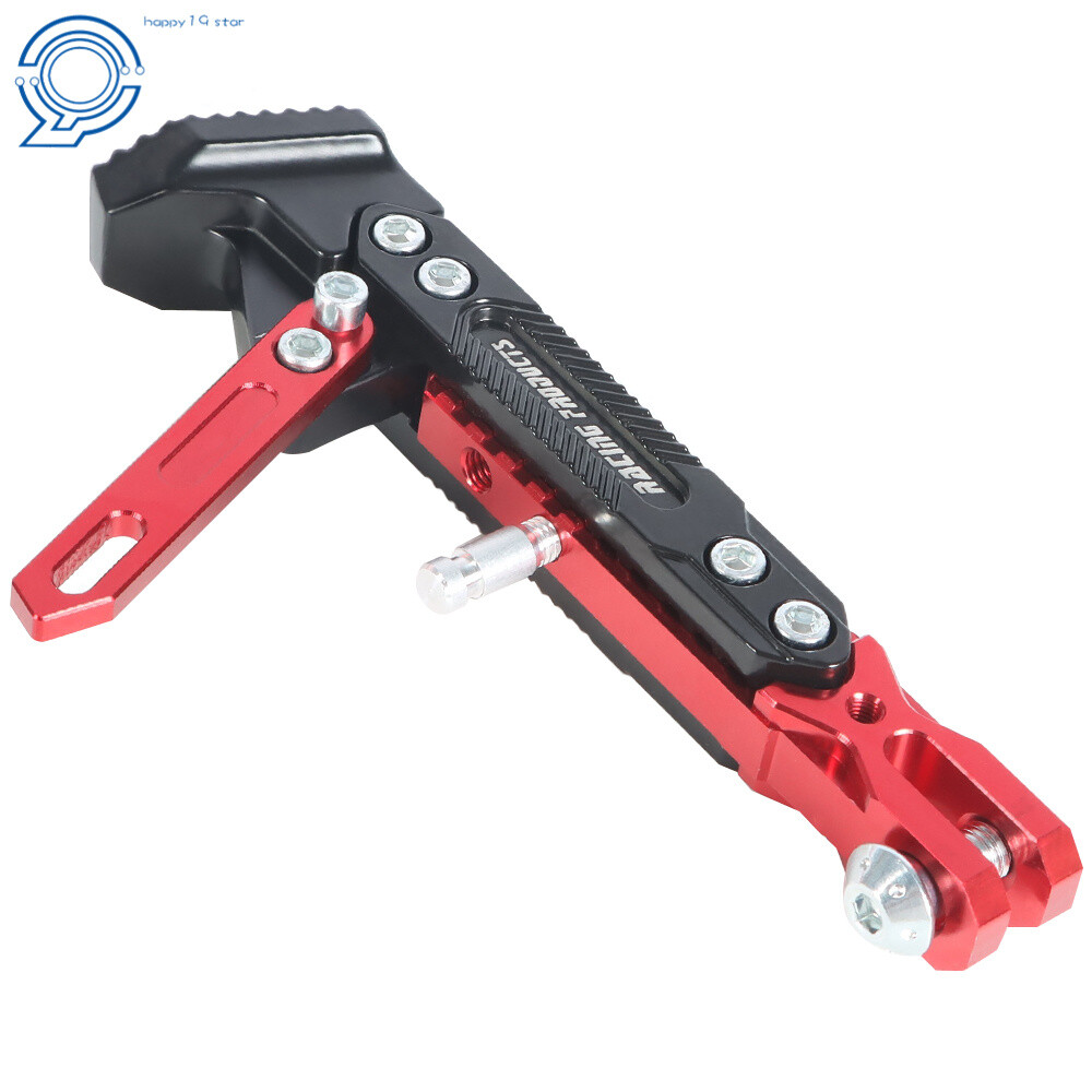 Motorcycle CNC Aluminum Alloy Kickstand Foot Side Support Kick Stand Adjustable