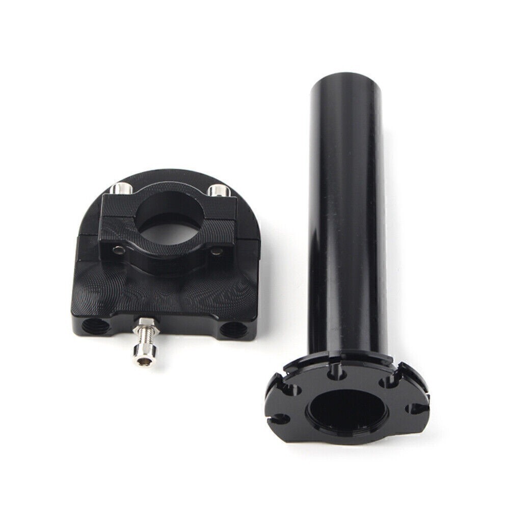 7/8″ Turn Twist Throttle Handle Bar Throttle Tube Fit Motorcycle Universal Black