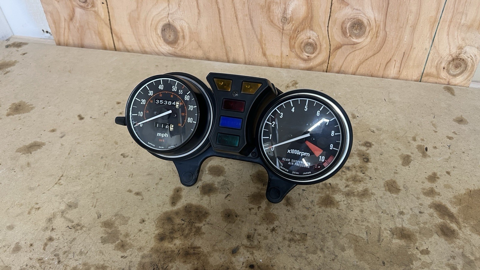 1981 Honda OEM Instrument Gauge Cluster Speedometer Tachometer CB900c CB900 35k