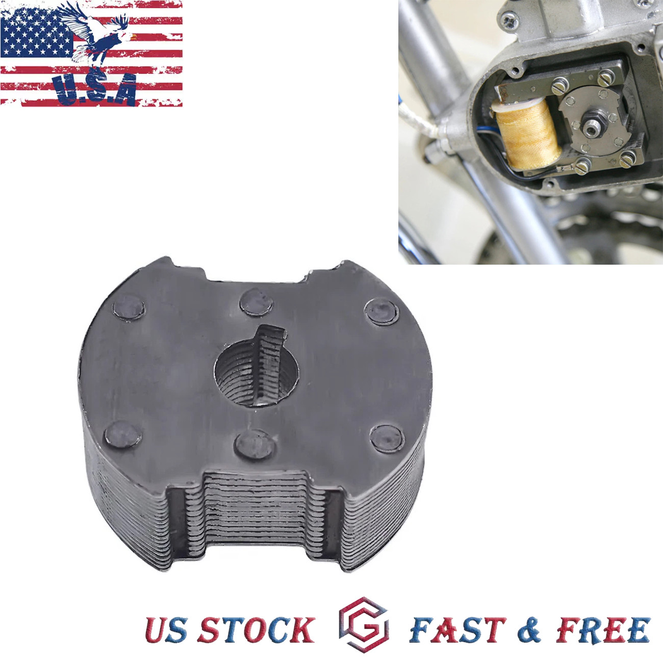 Magneto Magnet Rotor For 49 50 60 66 80cc Engine Motor Motorized Bicycle FW07