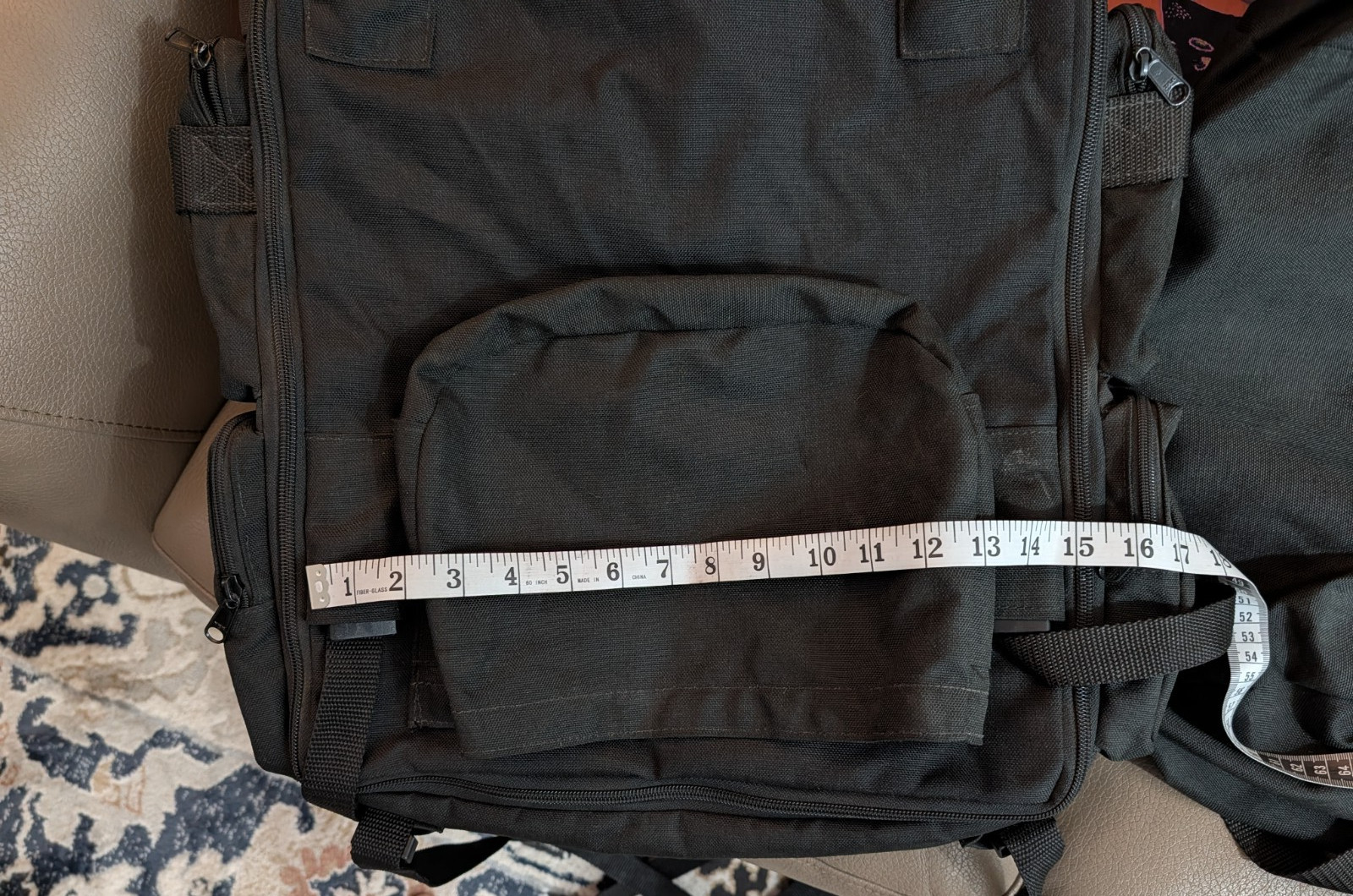 T-BAGS Expandable Black Canvas Motorcycle Travel Bags +Top Roll Bag + Bungee Net