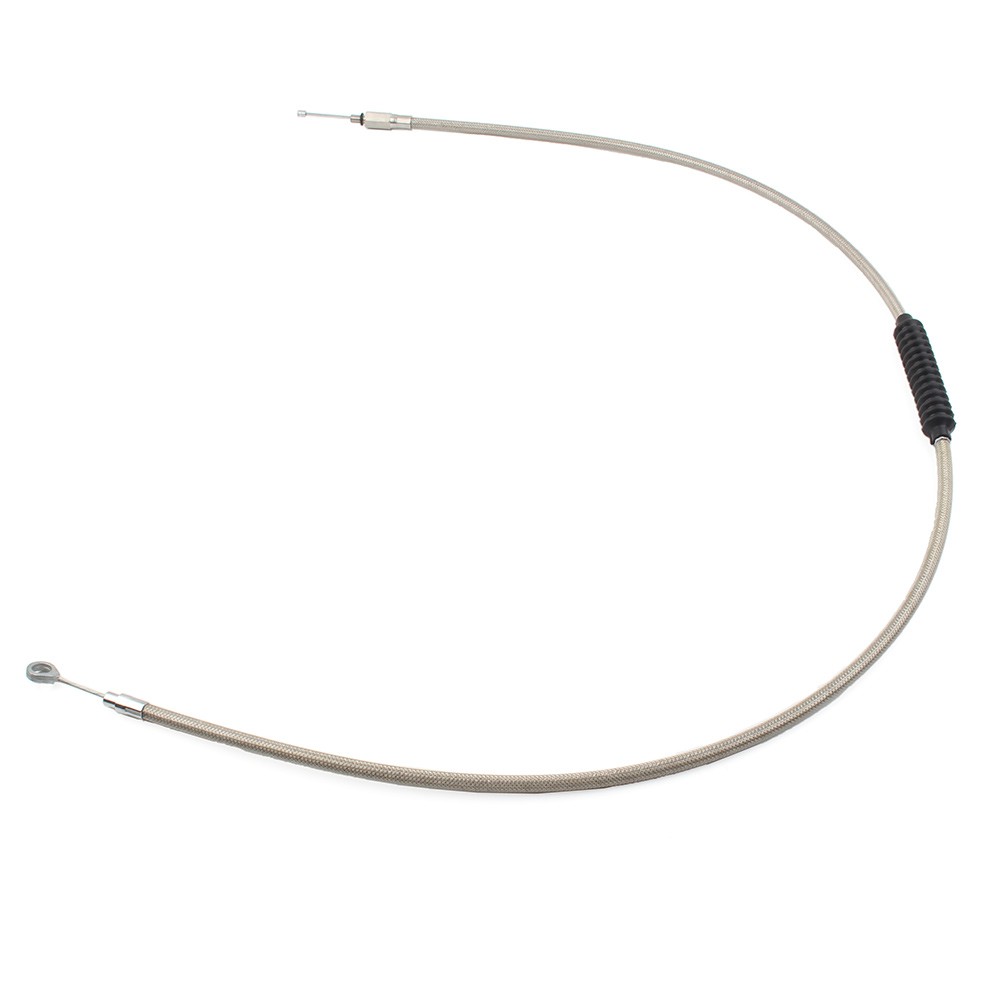 New Stainless Clutch Cable For Harley Dyna FXDWG Softail Fatboy FLSTF Road Glide
