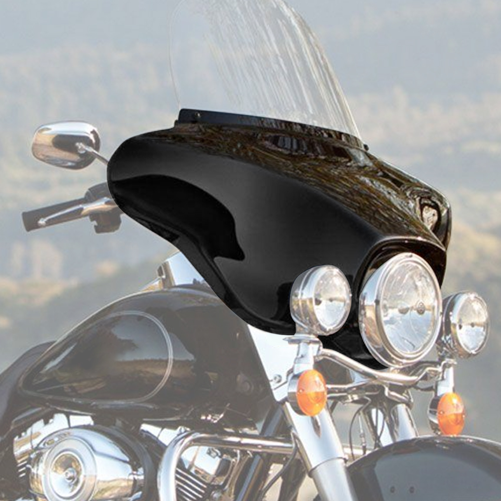 Front Batwing Upper Outer Fairing Cowl For Harley Electra Street Glide 1996-2013