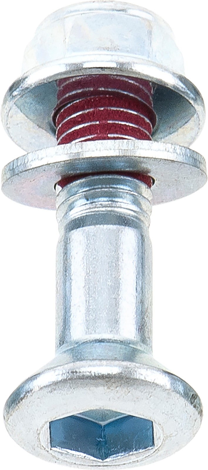 Bolt 2008-HS.S Sprocket Fasteners Silver 6/Pk