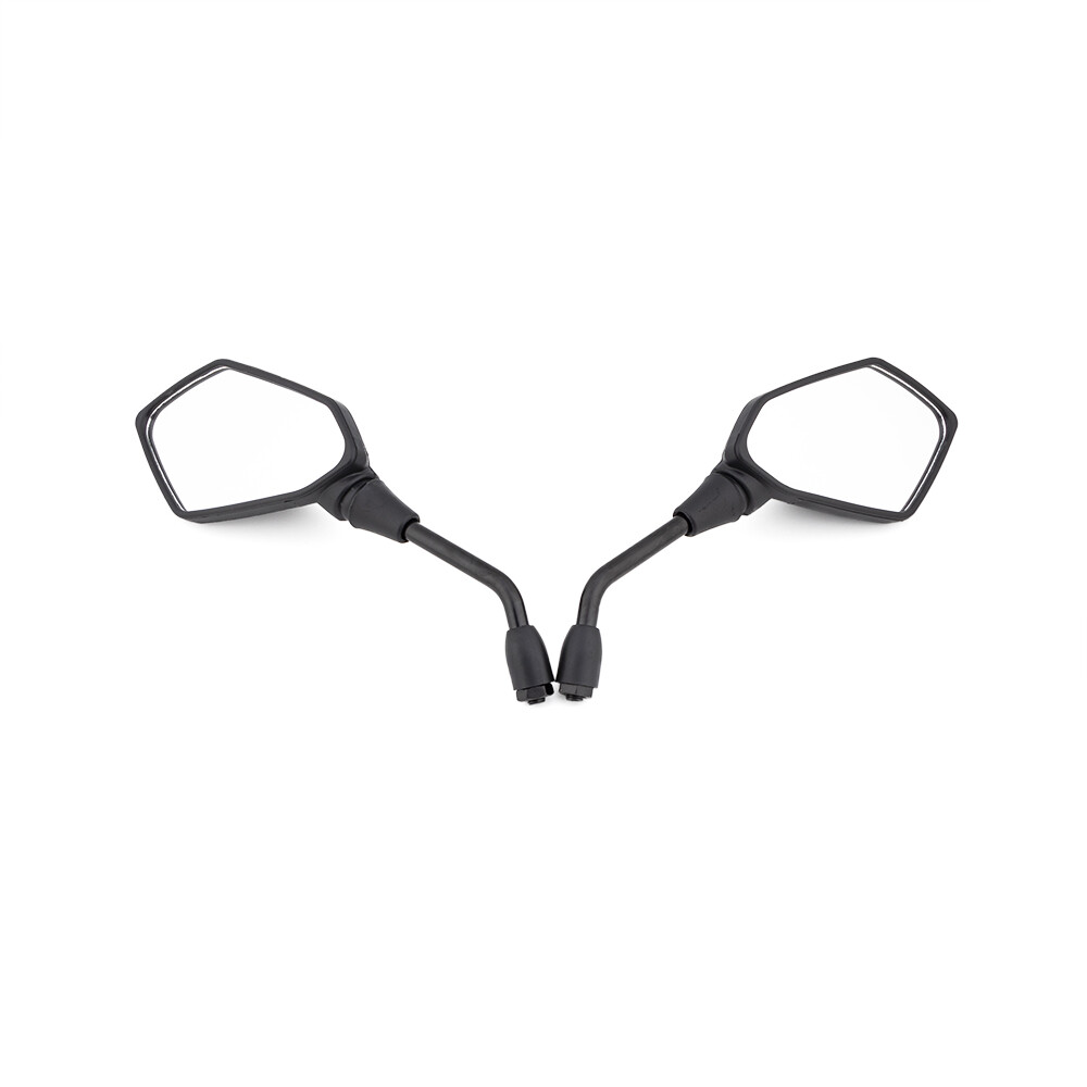 Motorcycle 8mm 10mm Clockwise Electromobile Side Convex Mirror Rearview Mirrors