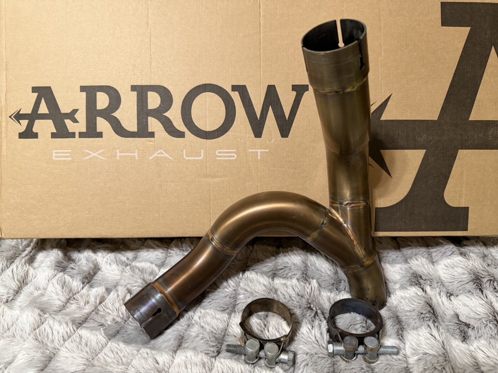 Arrow Link Pipe DUCATI MONSTER 937 2021-2025 Stainless