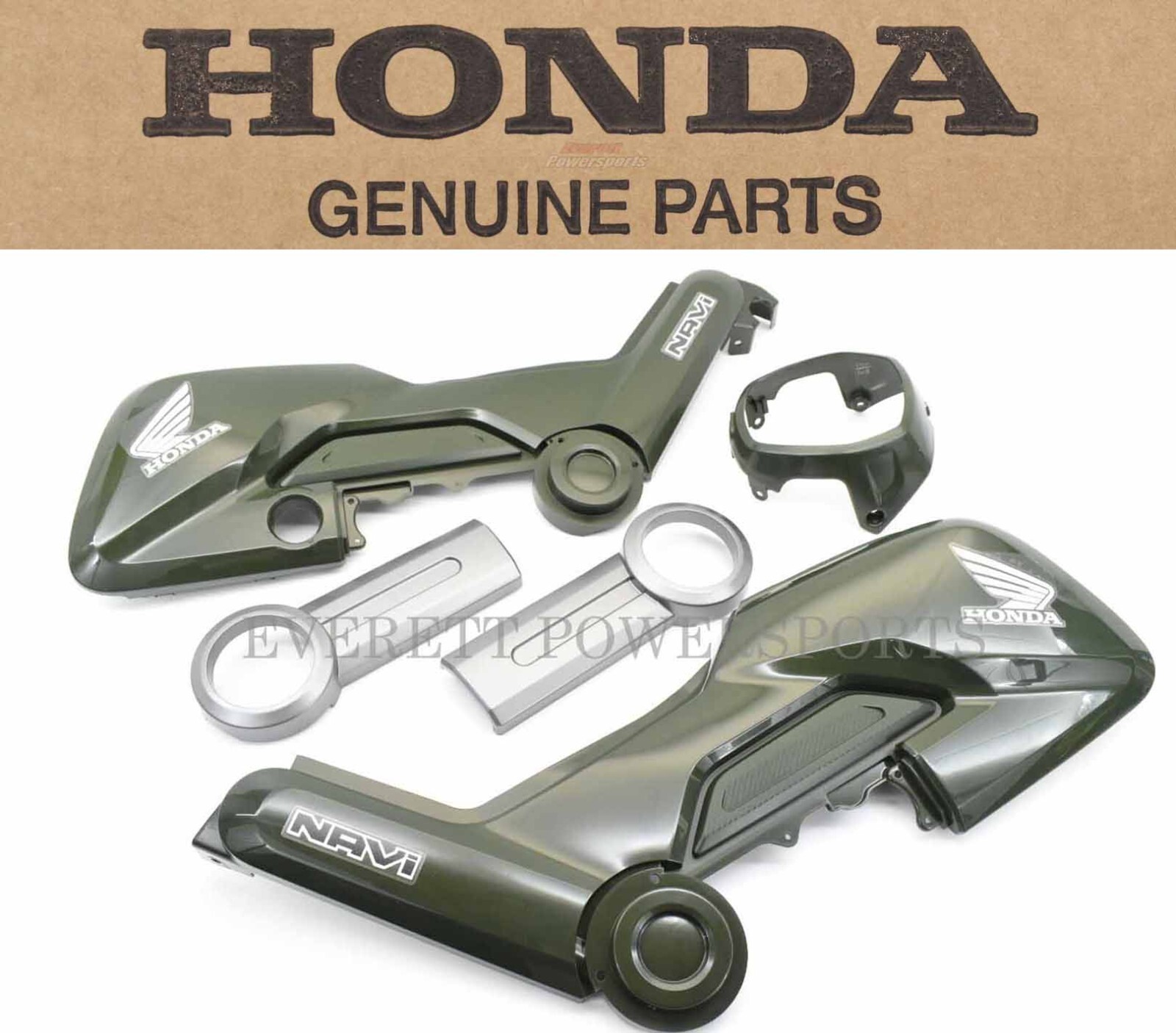 Fairing Plastic Kit NAVi 22-23 Ranger Green Full Color Panel Set OEM Body #F296