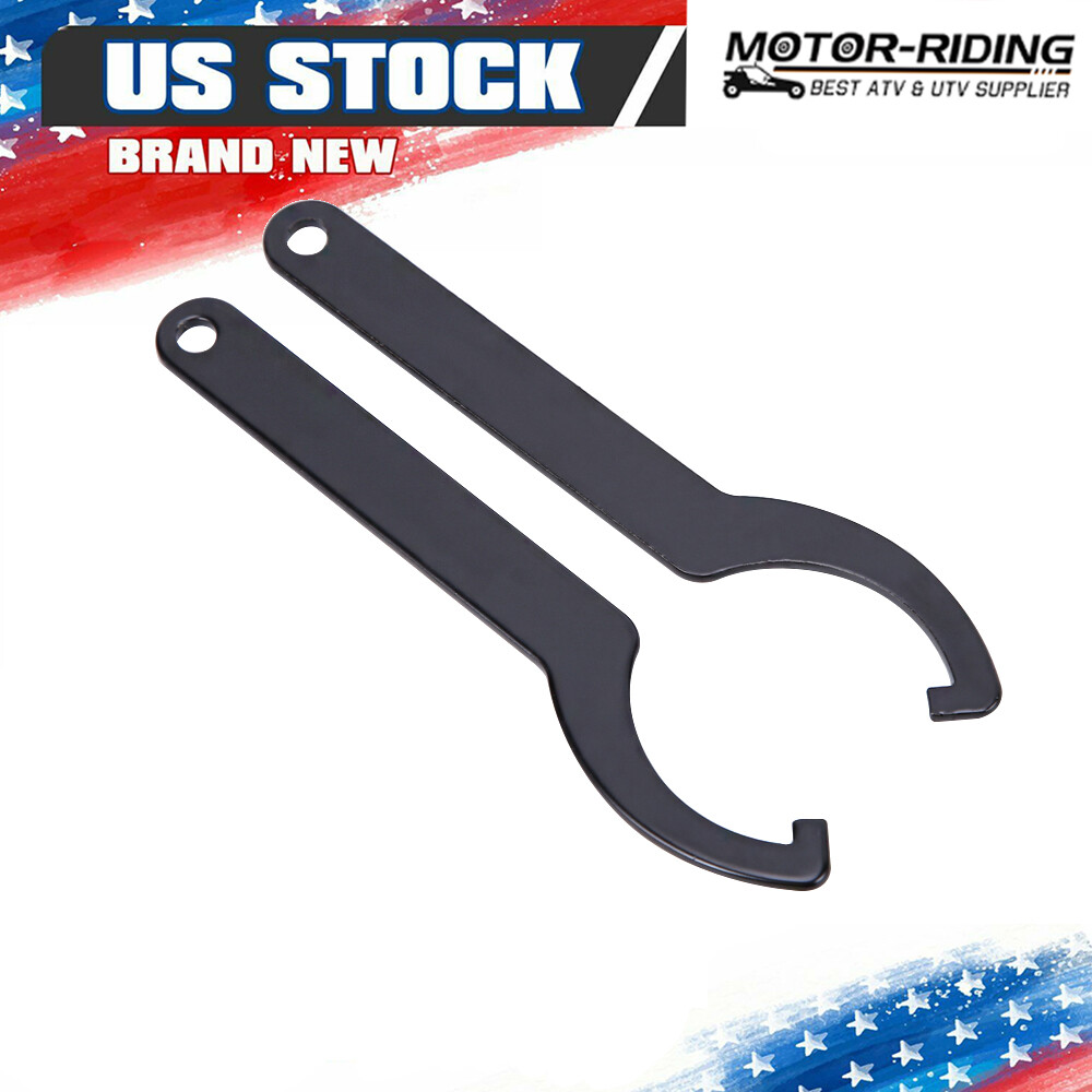 2X Shock Absorbers Spanner Wrench Motorcycle Suspension Shocker Adjusting Tool