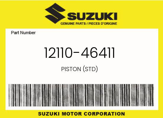 Suzuki Genuine Piston (Std) – 12110-46411