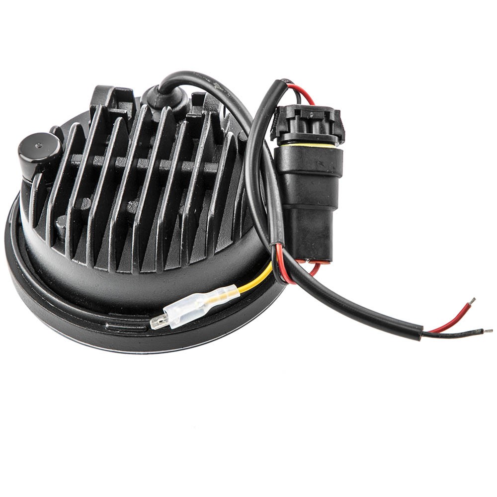 7 Inch 4.5 Inch 90W/40W Round LED Headlights Fog Light Hi & Lo Beam 4000LM