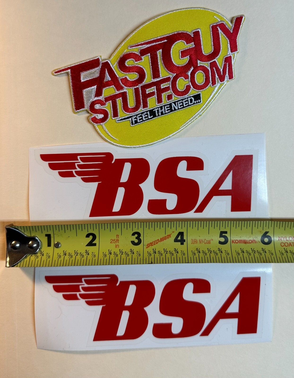 2! Vintage BSA decal sticker Cafe Racer AHRMA Gold Star Rocket Lightning A7 A10