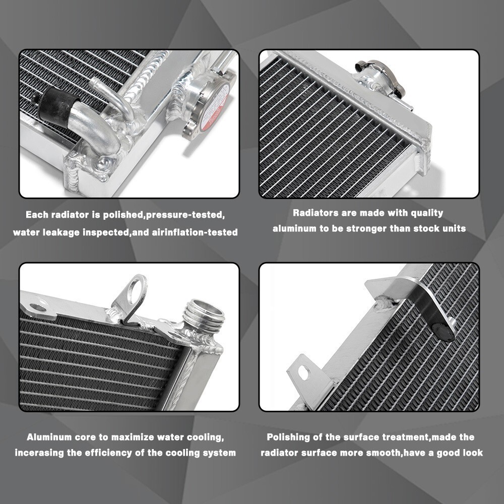 For Aprilia Tuono 1000 RSV 1000 R 2002-2005 2003 2004 Aluminum Cooler Radiator