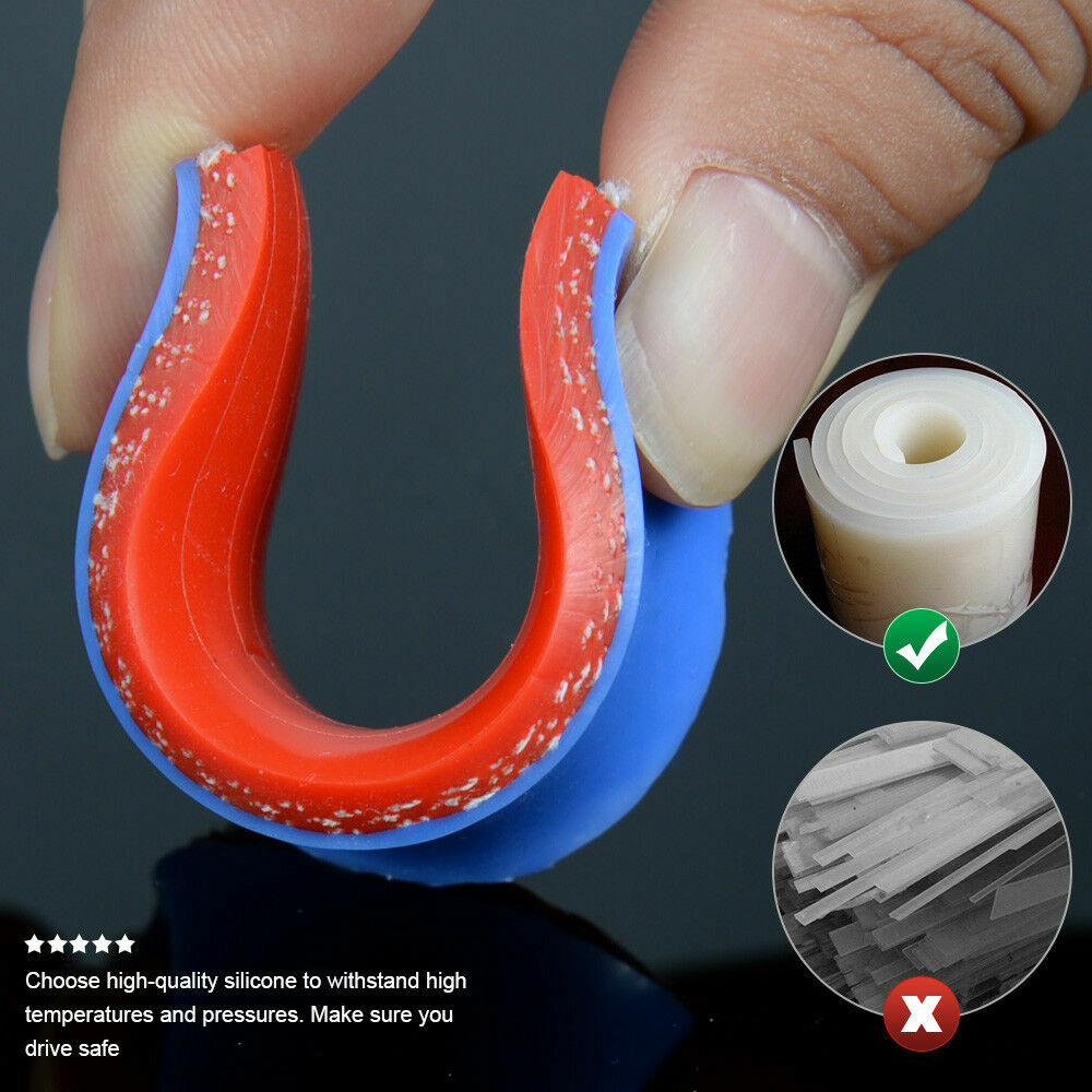 Fit For 2004-2009 Honda CRF250 CRF250X CRF250R Red Silicone Radiator Hose Kit