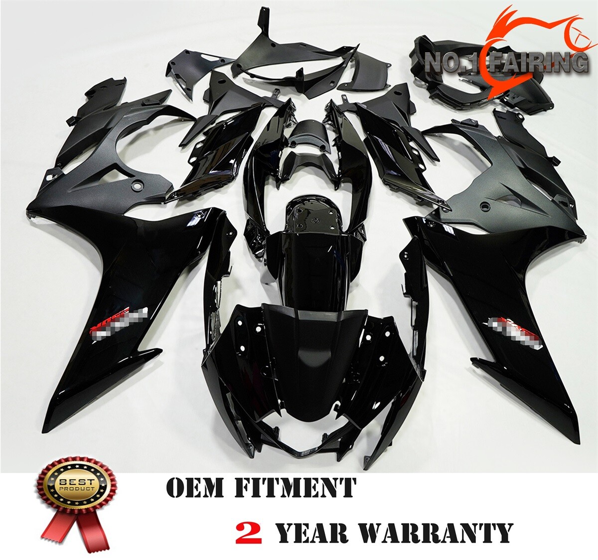 Glossy Matte Black Fairing Kit For Suzuki GSX250R 2017-2025 GSXR250 ABS Bodywork