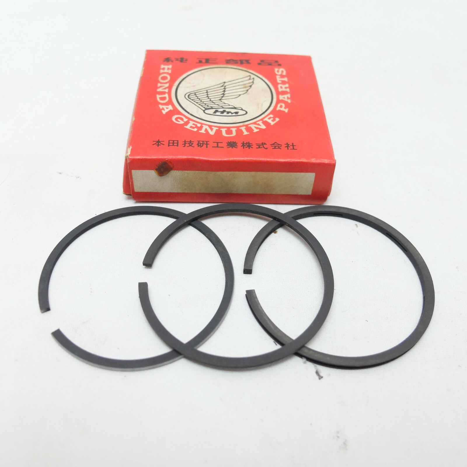 Honda SL100 CB100 CL100 XL100 Piston Ring STD NOS Genuine 13011-107-760 / 711