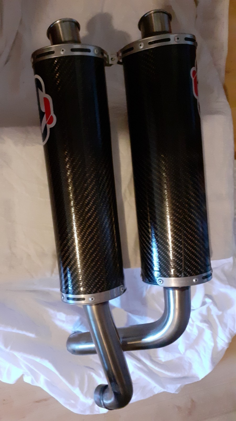 Ducati Performance 748 916 996 998 Termignoni Racing Carbon Exhausts 96103402B