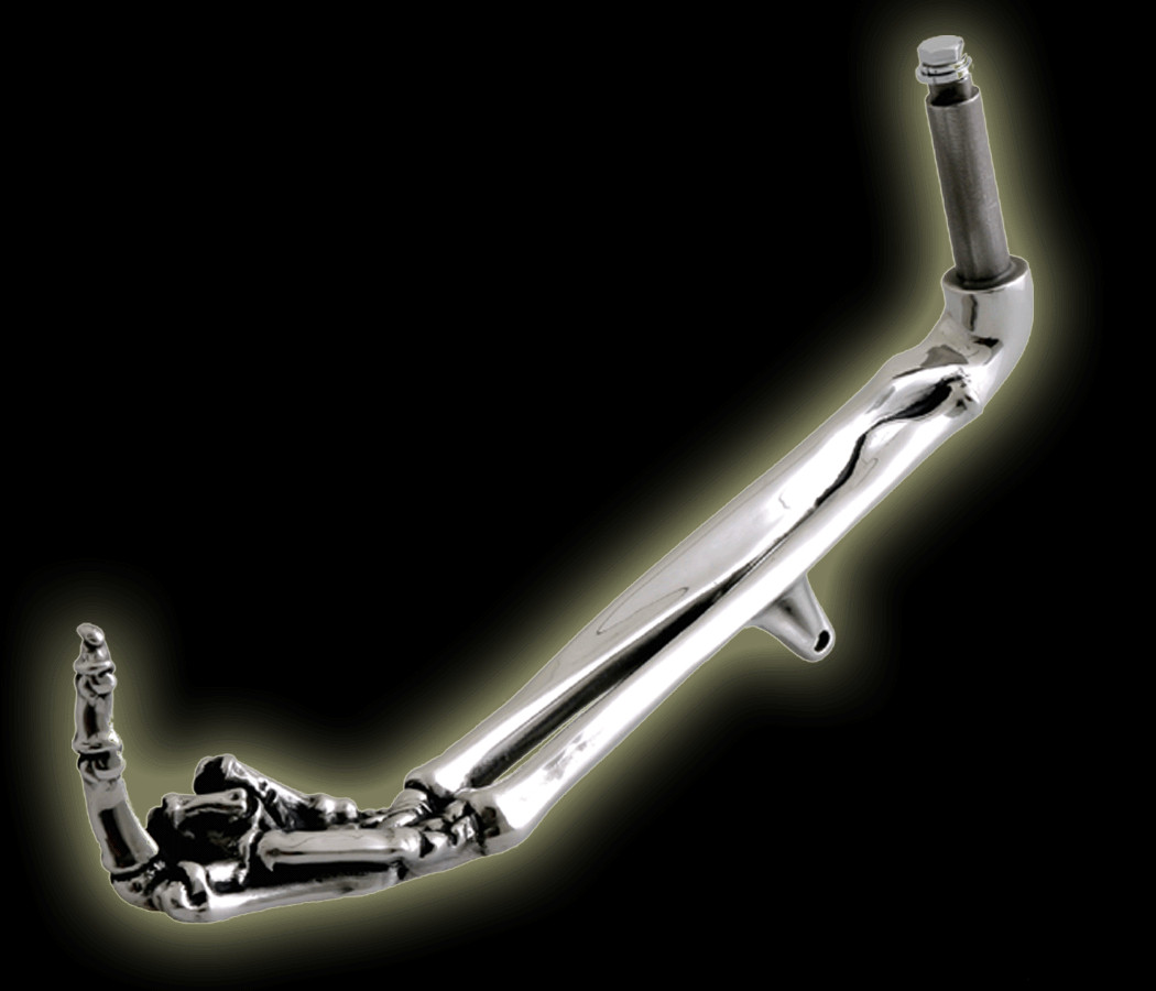 Image MC Kickstand for Harleys & Custom Bikes SALUTE