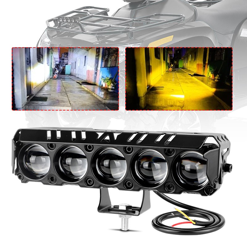2x 6inch LED Work Light Bar Driving Fog Spot Lamp Pods Offroad SUV ATV Truck RV
