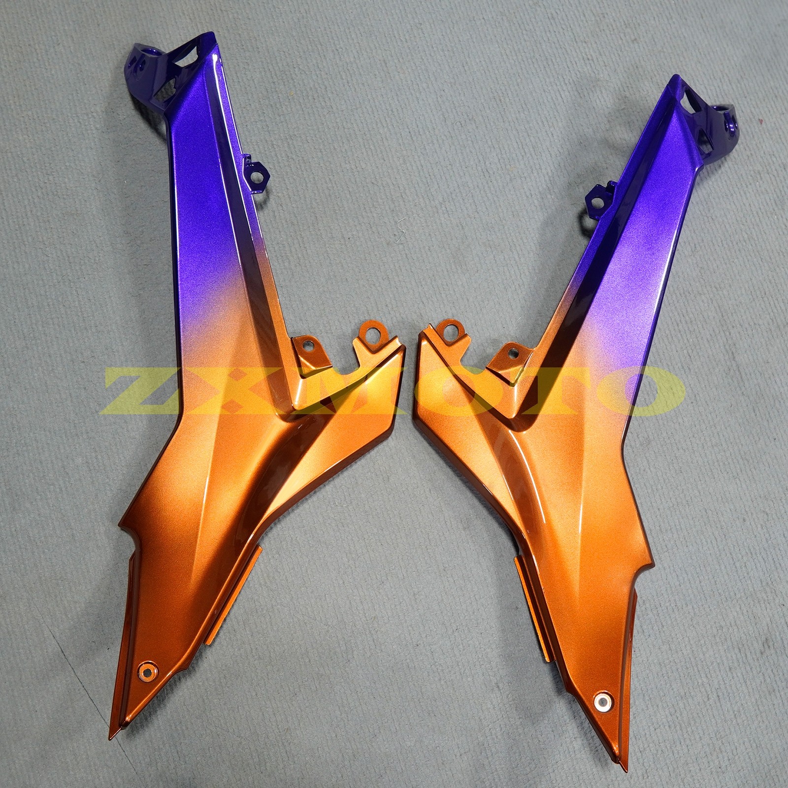 For Kawasaki Ninja 650 2020-2026 Purple Gradient Orange Fairing Kit +Tank +Bolts