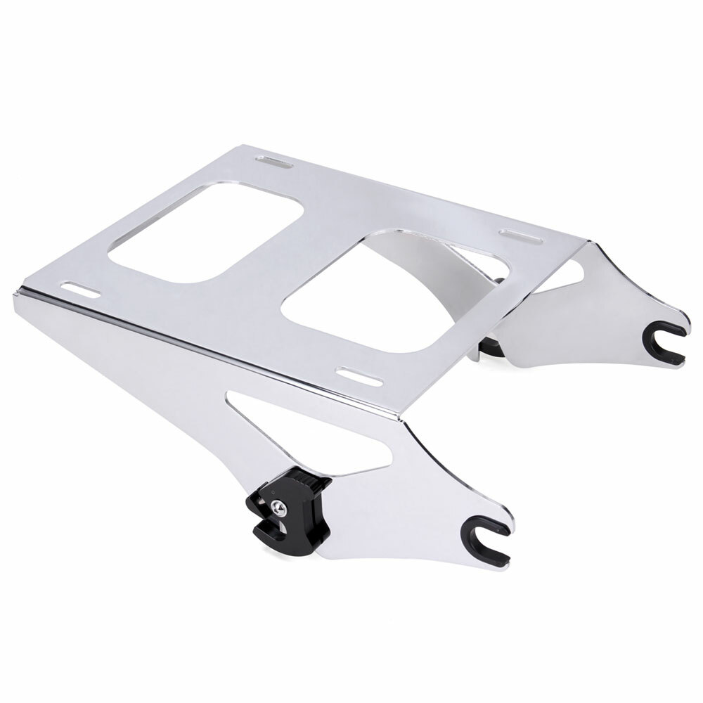 2-up Tour Pack Pak Trunk Mounting Rack Luggage Bracket For Harley Touring 14-Up