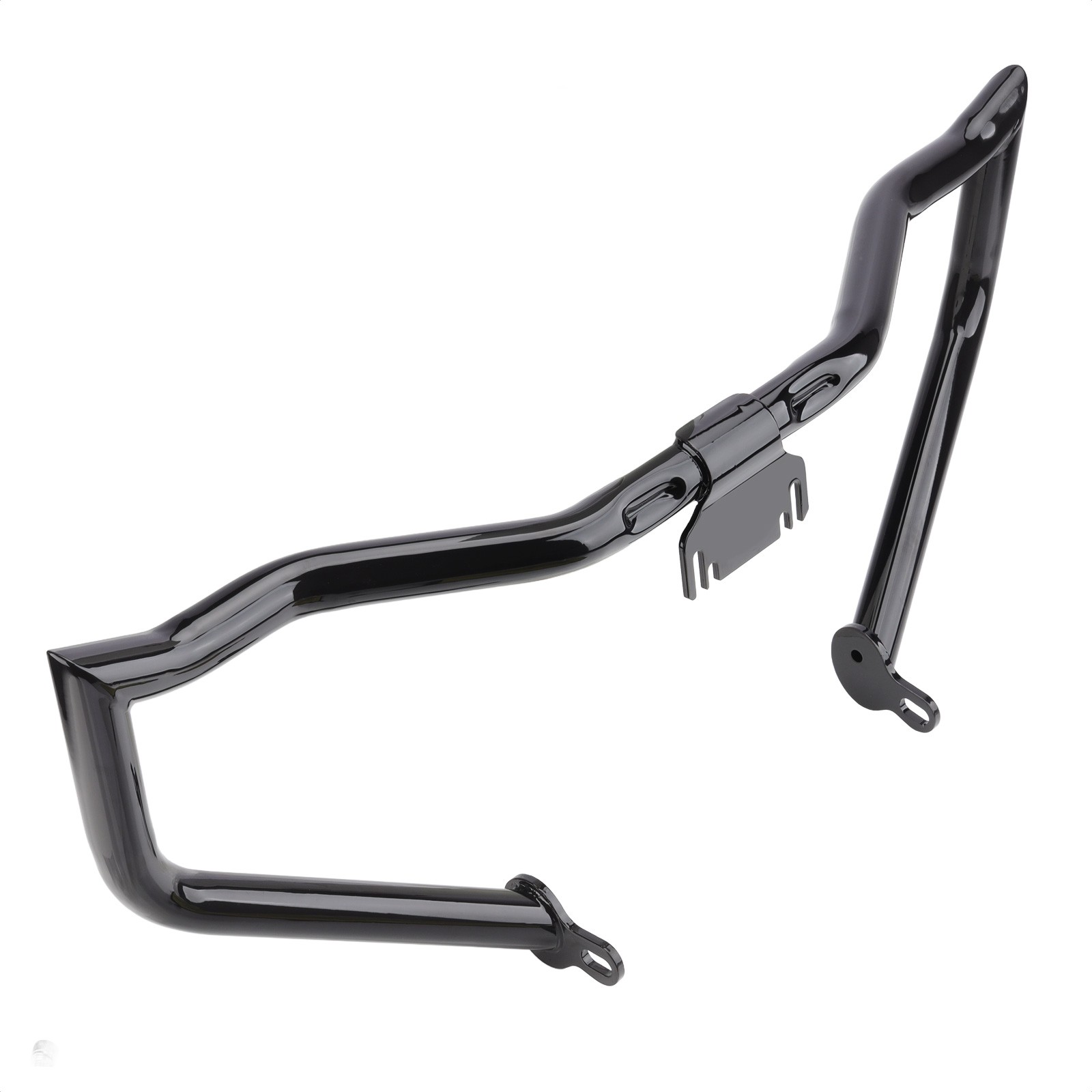 Vivid Black Chopped Engine Guard Fairing Support For Harley Road Glide 2009-2023