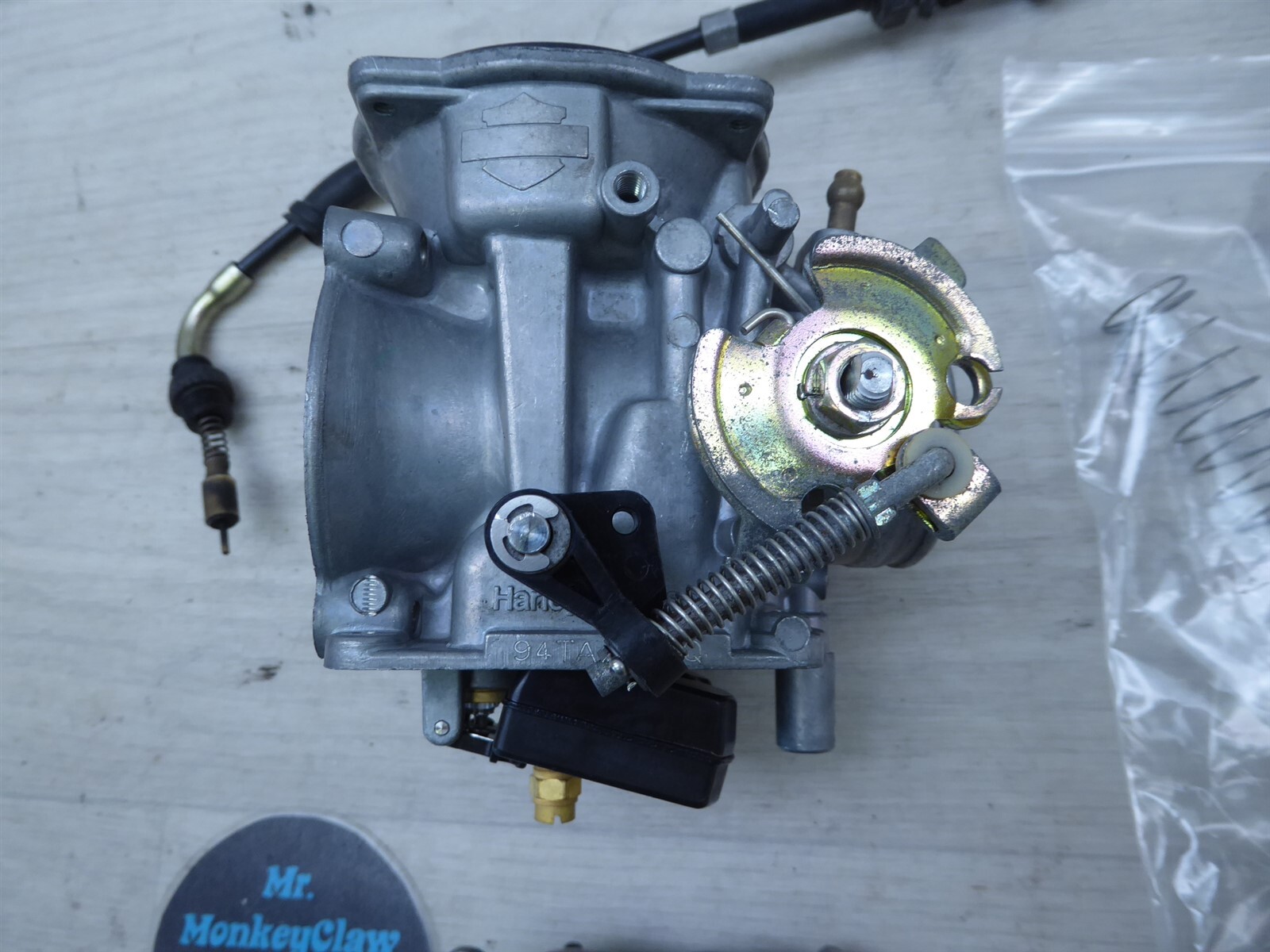 2000 Harley FLHR Road King S495. carburetor carb