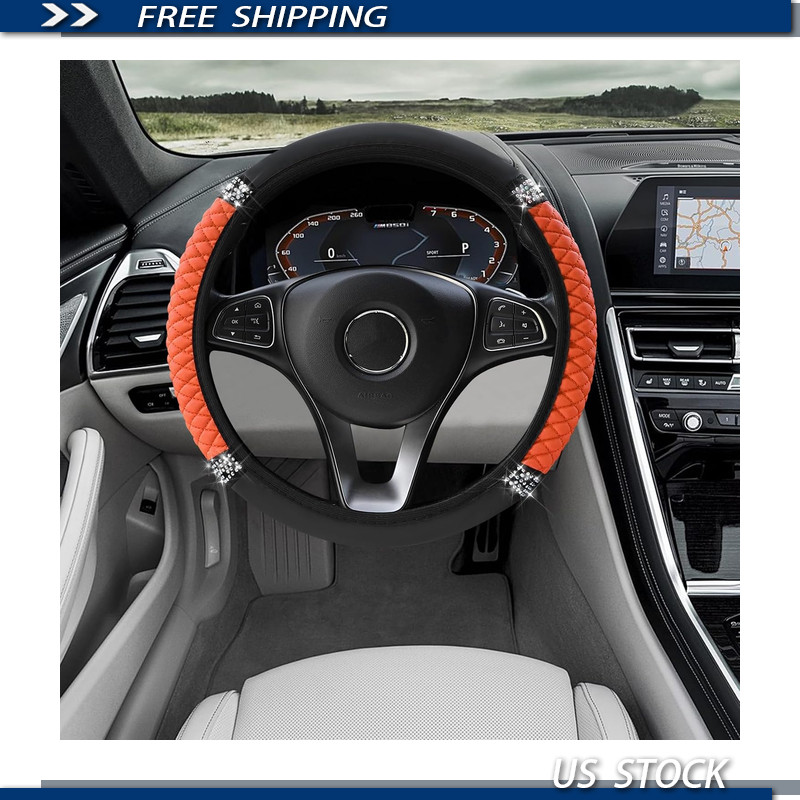 Universal 15 Inch Anti-Slip Steering Wheel Cover
