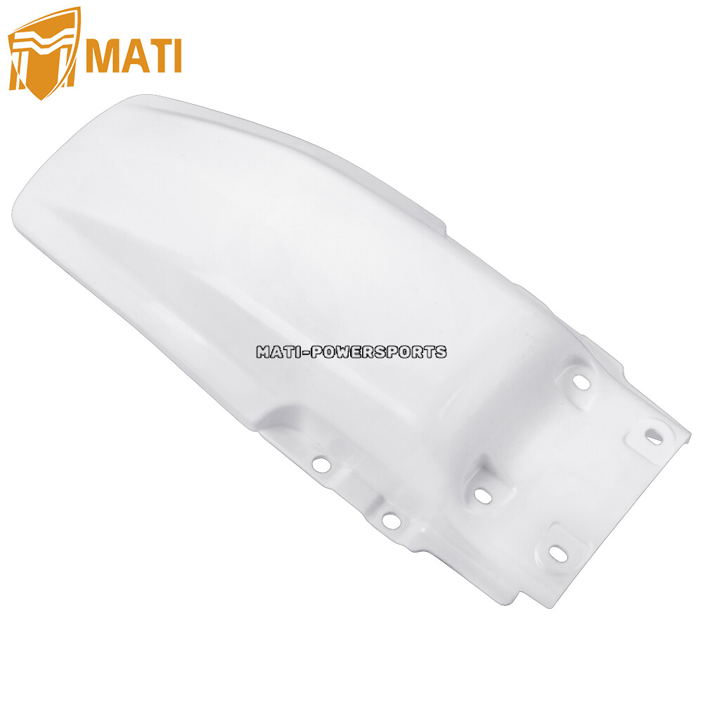 White Rear Fender for Honda XR80 R XR100 R Mud Guard 1985-2000 XR80R XR100R