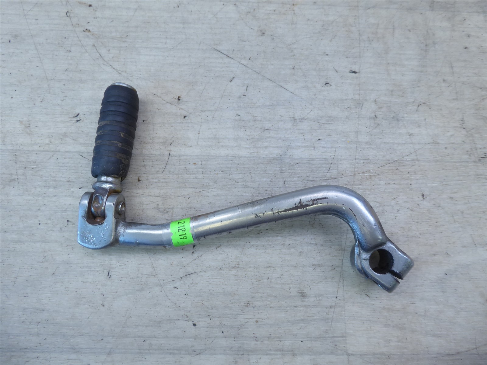 1979 Kawasaki KE100 G5 Enduro K21219) kick start stater lever kicker pedal