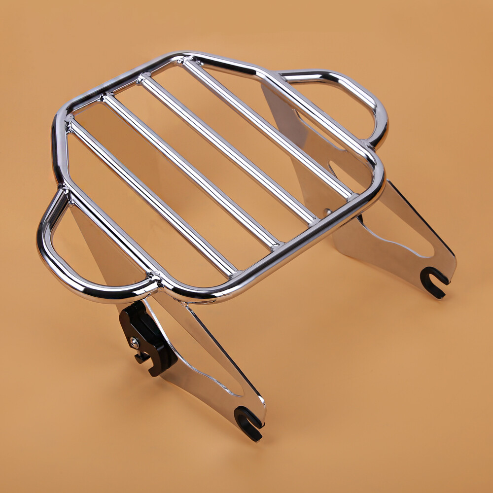 09-24 Detachable Two Up Luggage Rack For Harley Touring Street Glide Road Glide