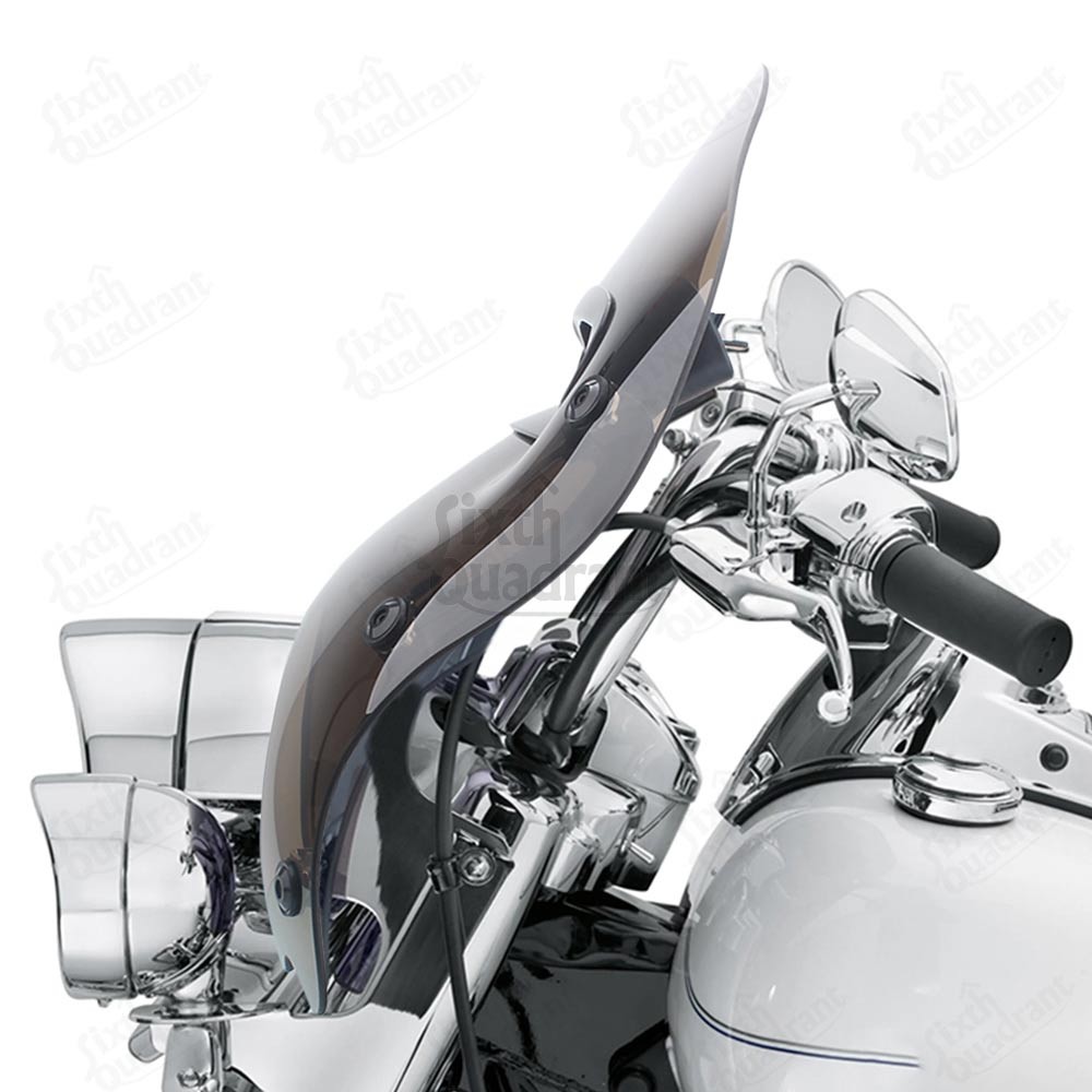 1994-2025 Smoked Wind Splitter Vented Windshield For Harley Road King Special