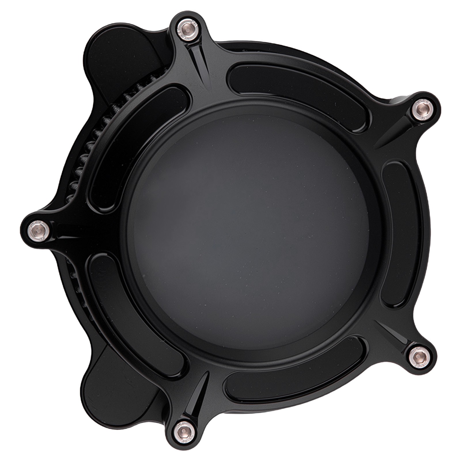 Black Air Filter System for Harley Dyna FXDLS 2017 CNC Billet Aluminum